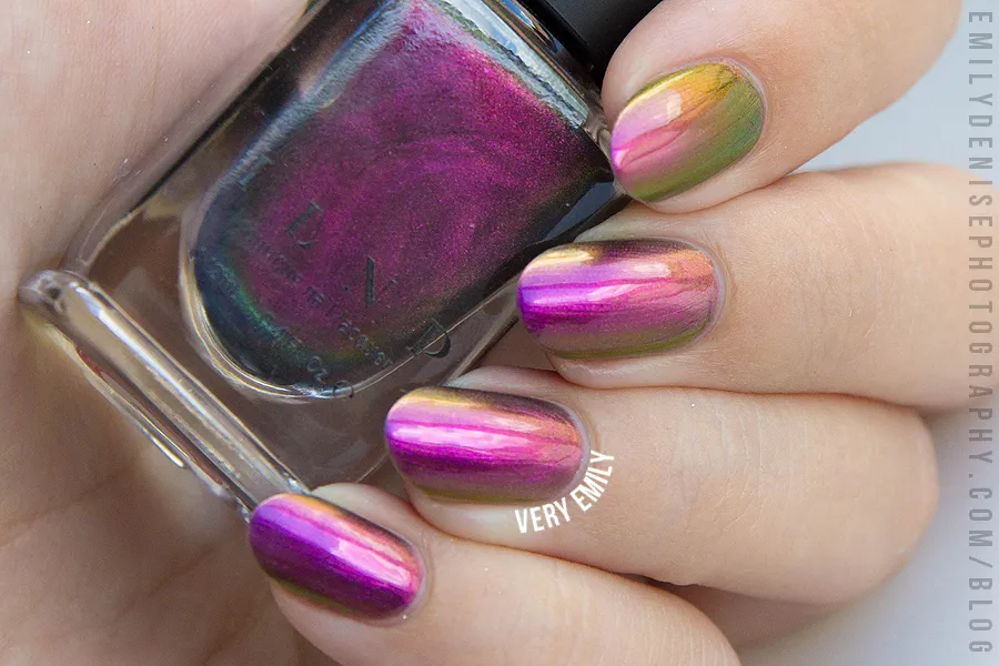 ILNP Ultra Chrome Cameo nagellack flakie rosa