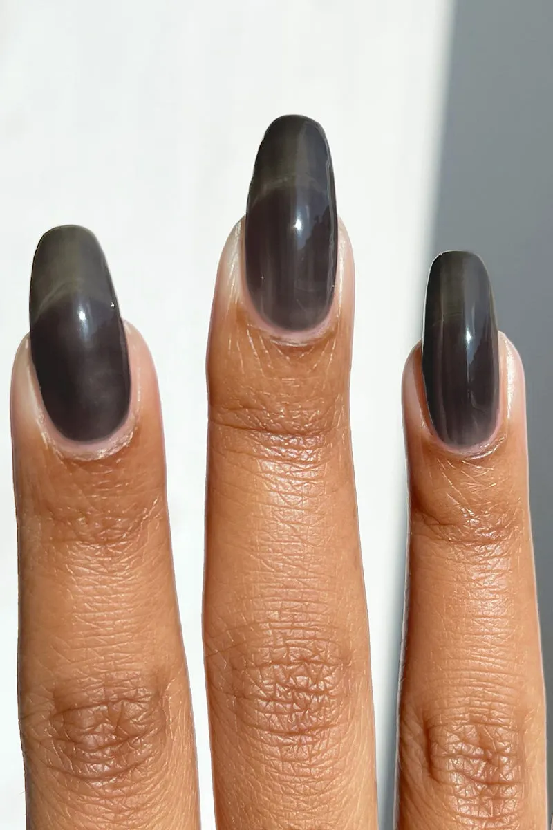 Cirque Colors Leather Set nagellacksduo svart jelly matt
