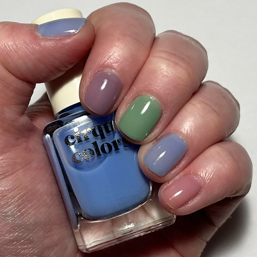 Cirque Colors Haze Jelly nagellack jelly lavendelgrå