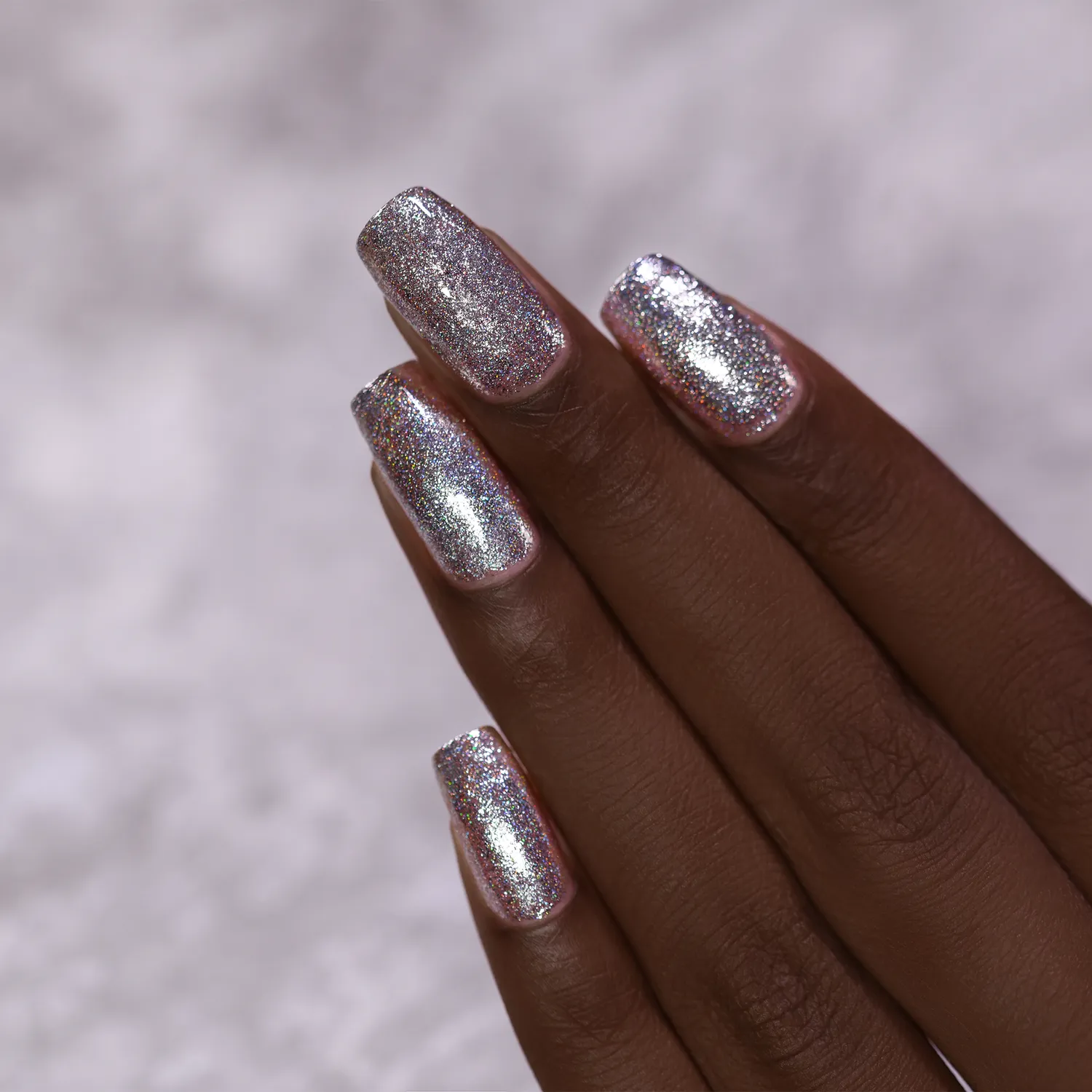 ILNP Echo nagellack silver metallic