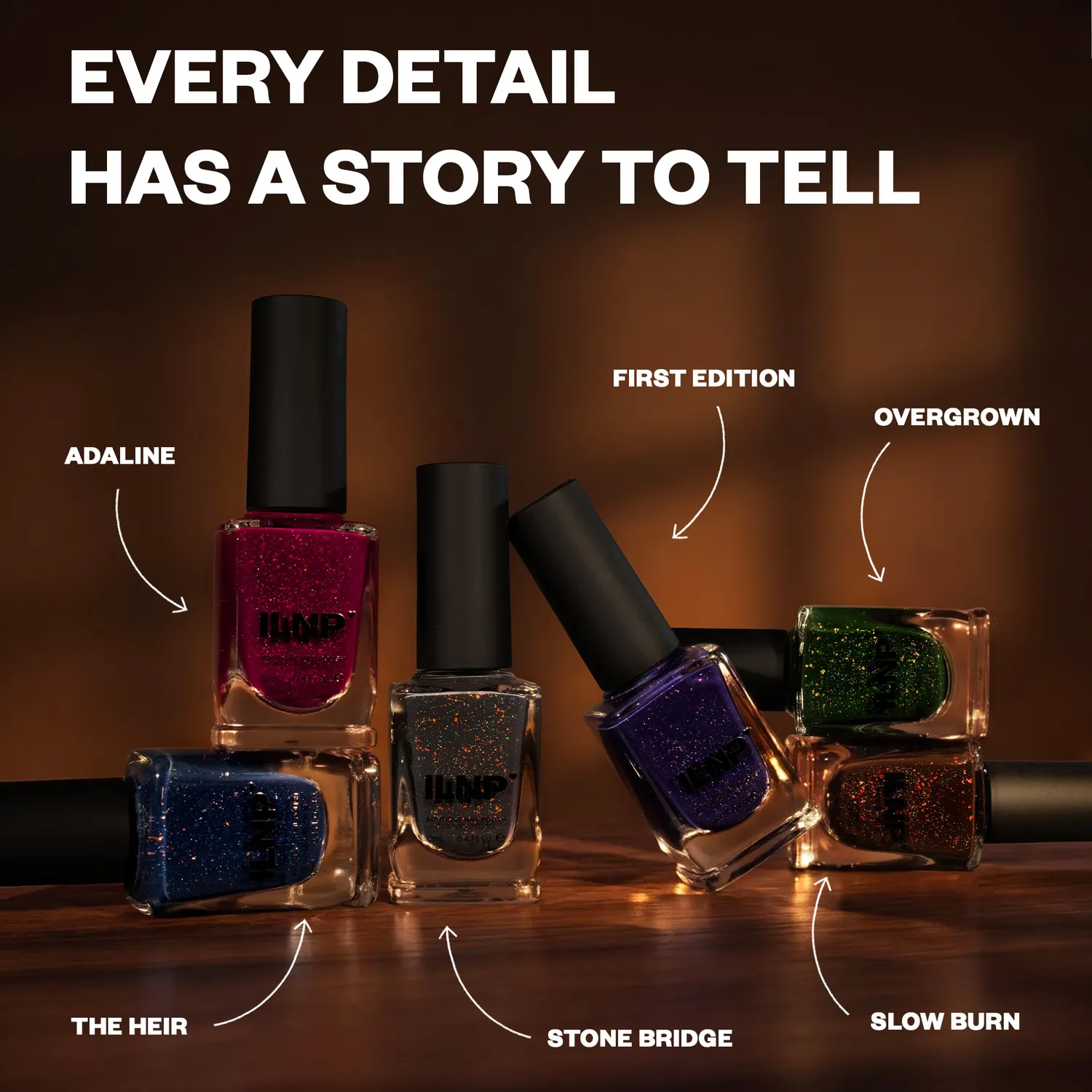 ILNP The Estate Collection nagellack 6-pack juvel
