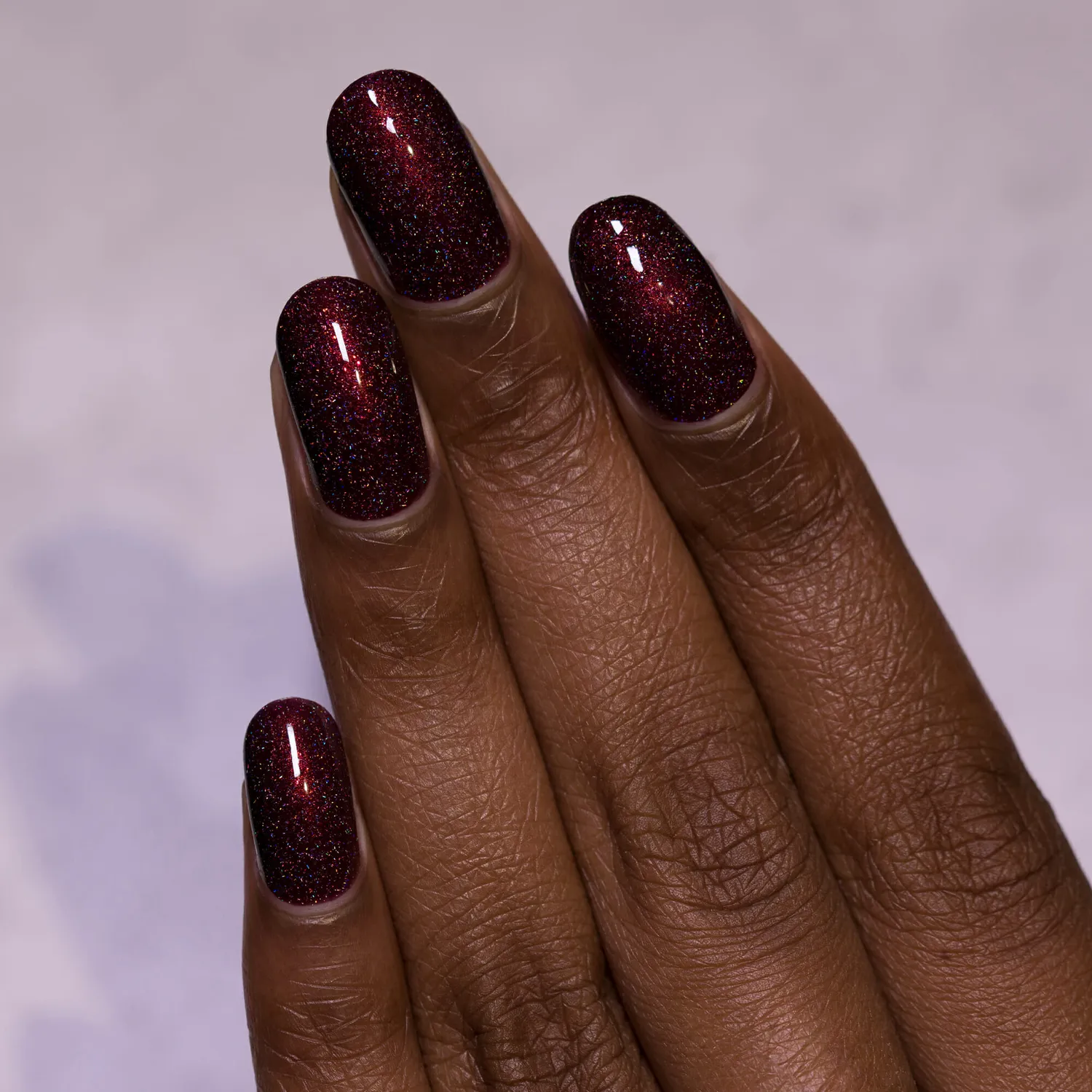 ILNP Overnight Bag nagellack holografisk brun