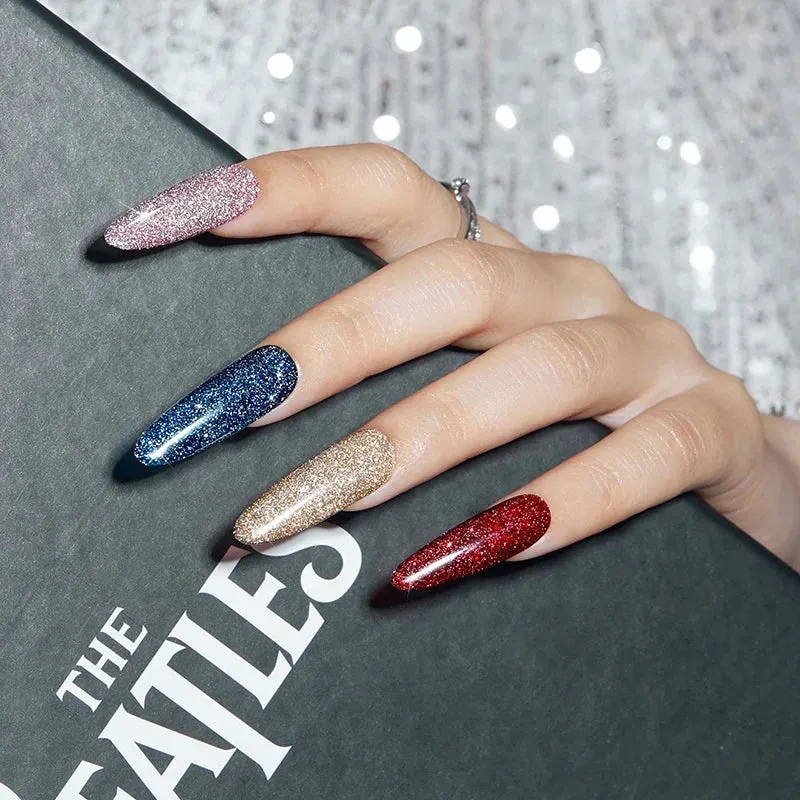 Modelones Party Life doppulver rosa glitter 8 g