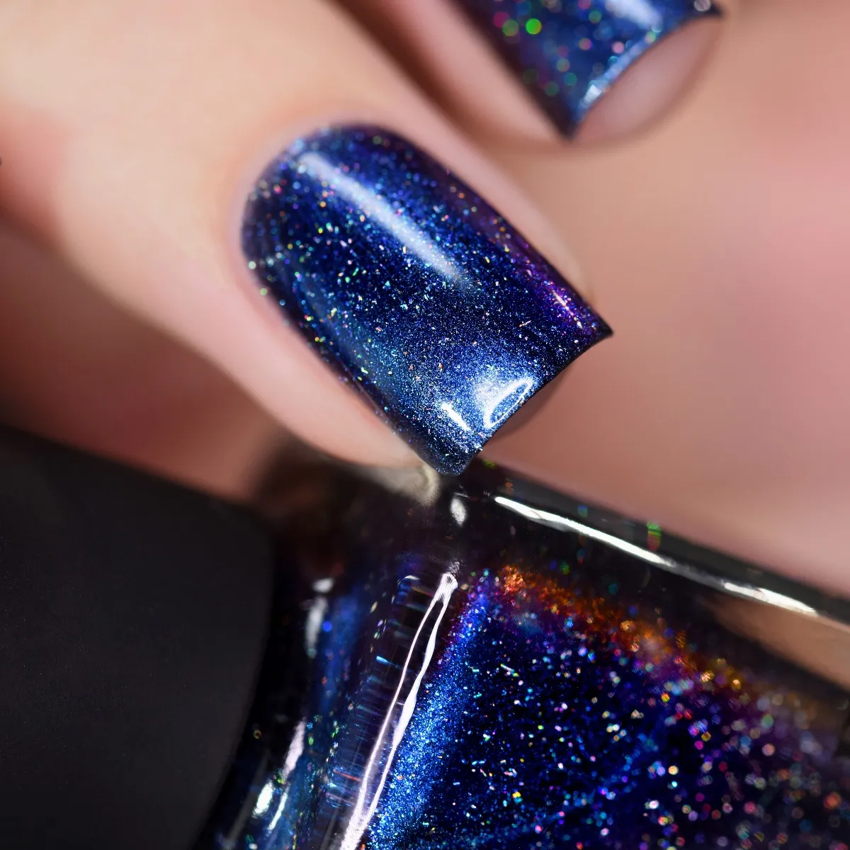 ILNP Unfazed nagellack blå-lila duokrom