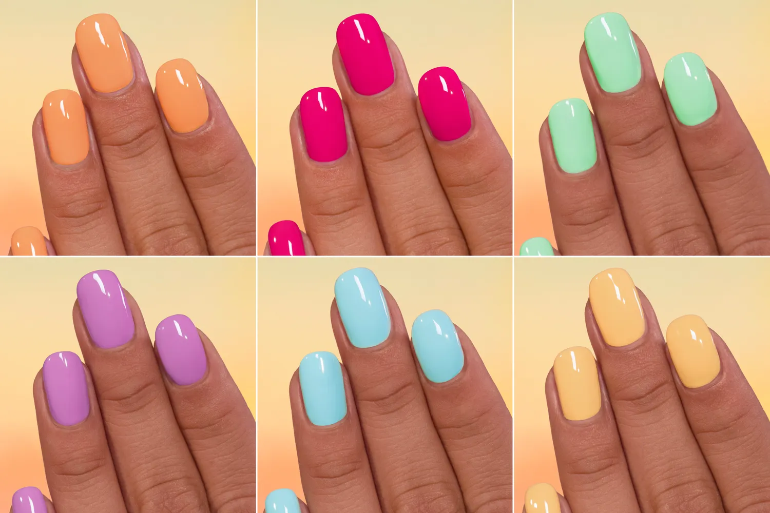 ILNP Heat Waves nagellack 6-pack kräm