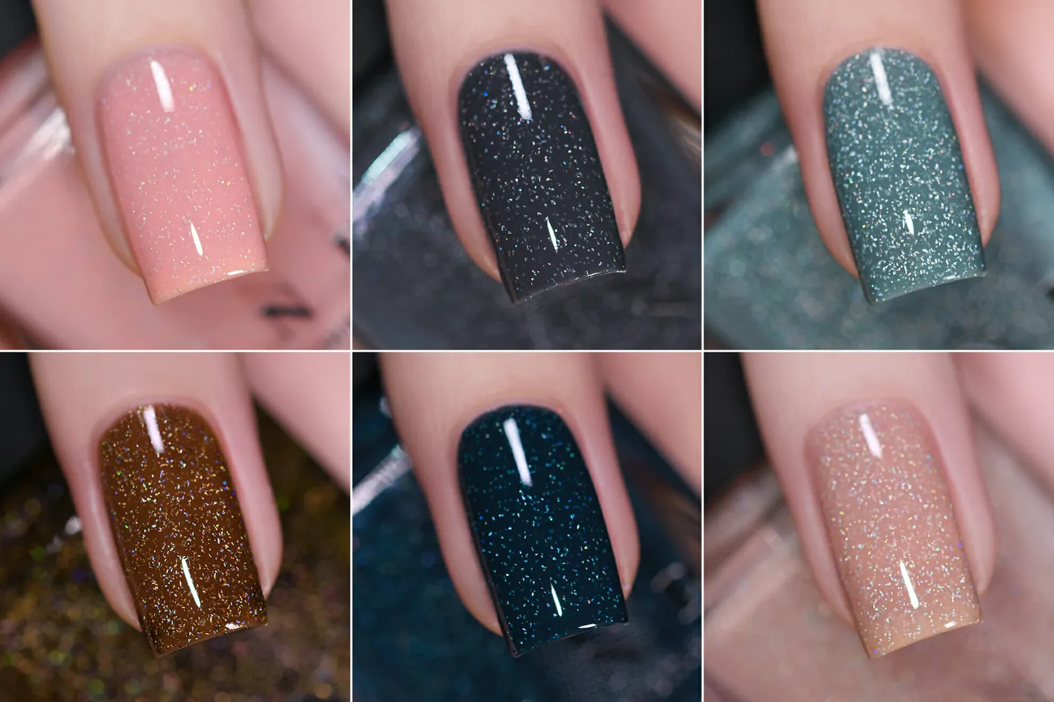 ILNP Winter Resort Collection nagellack 6-pack krämholo