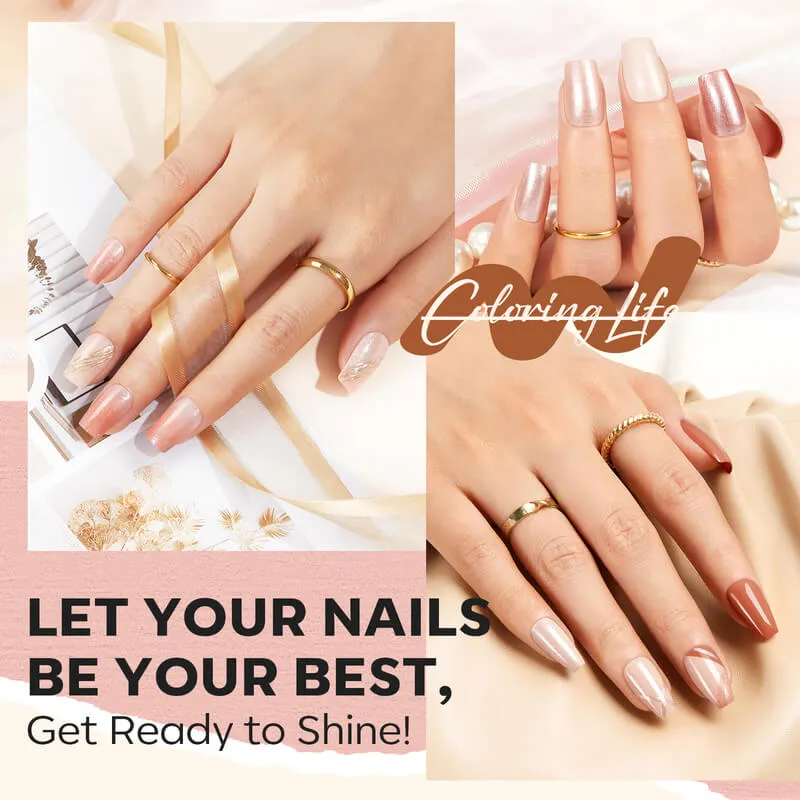 Modelones Cinnamon nagellack 6-pack shimmer brun
