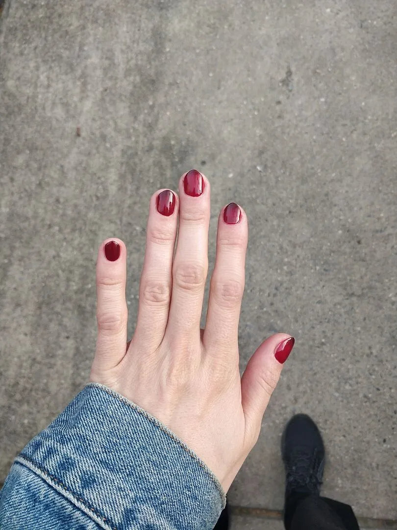 Cirque Colors Rothko Red nagellack thermal kall-varm