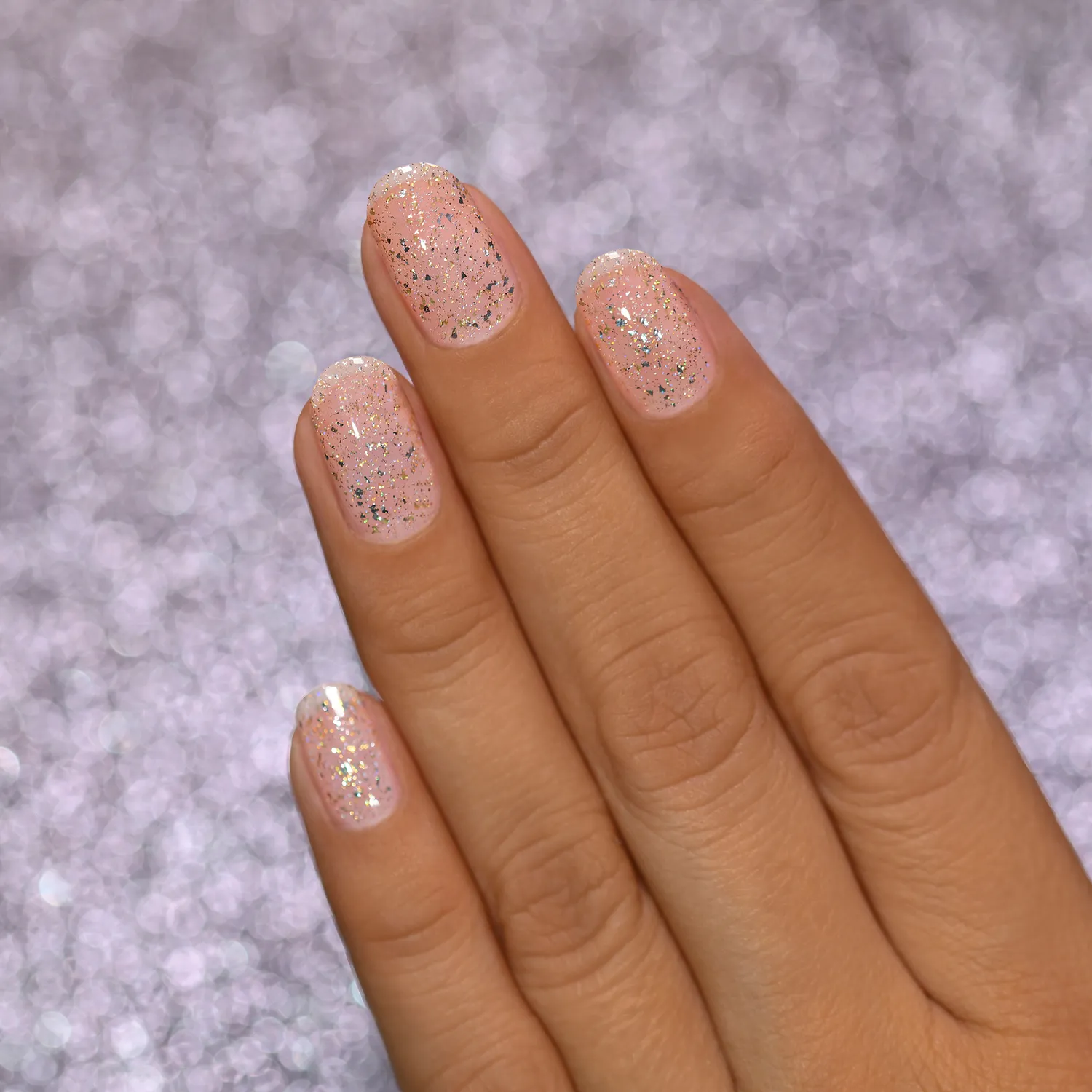 ILNP Party Popper topplack guld flakie