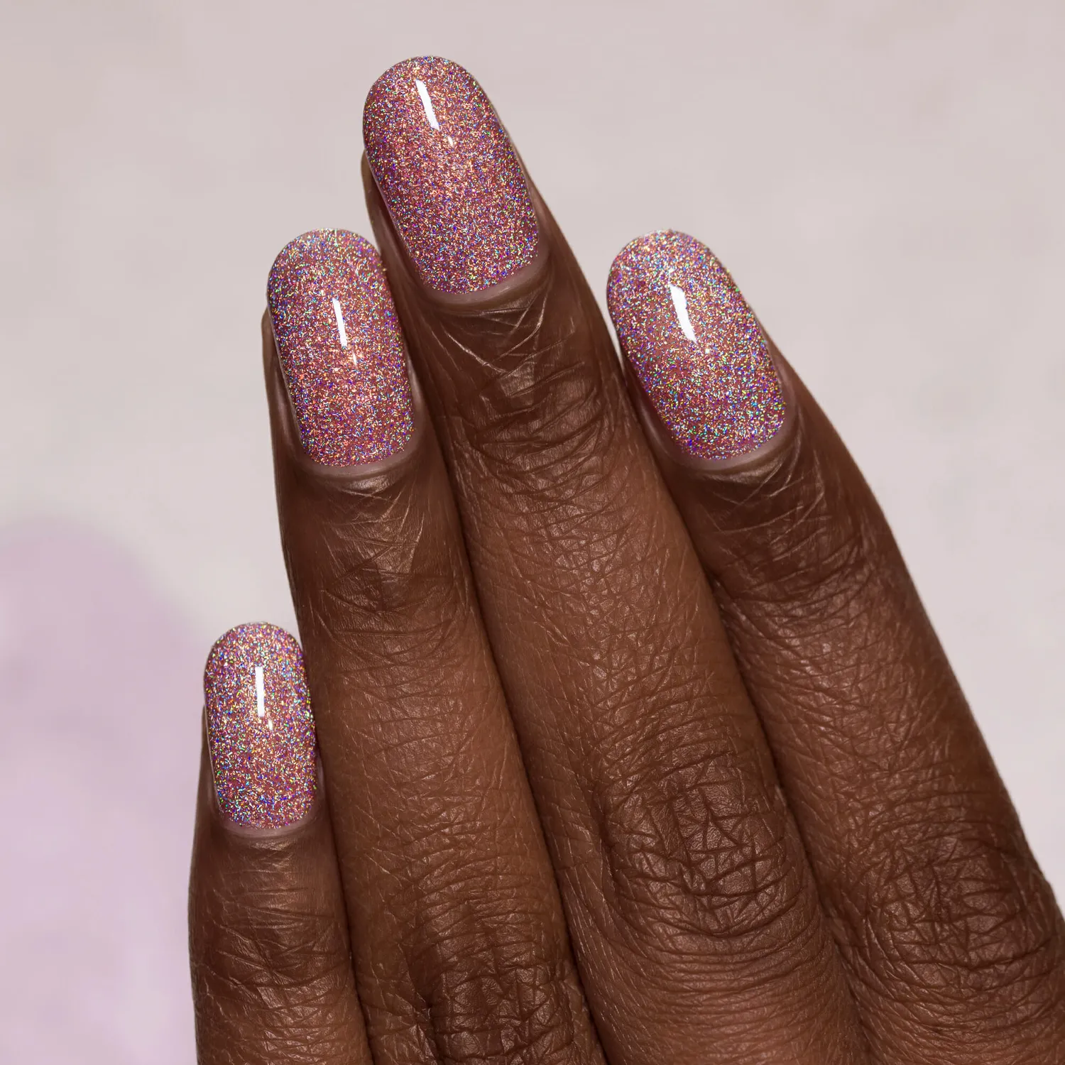 ILNP That Other Girl holografiskt nagellack rosa guld