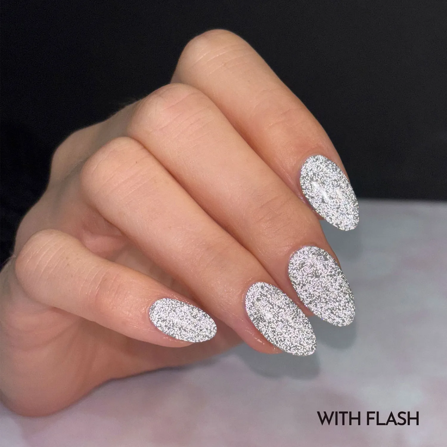 Iz Beauty Pro Colour Flash Silver IZFS gel 4g reflekterande