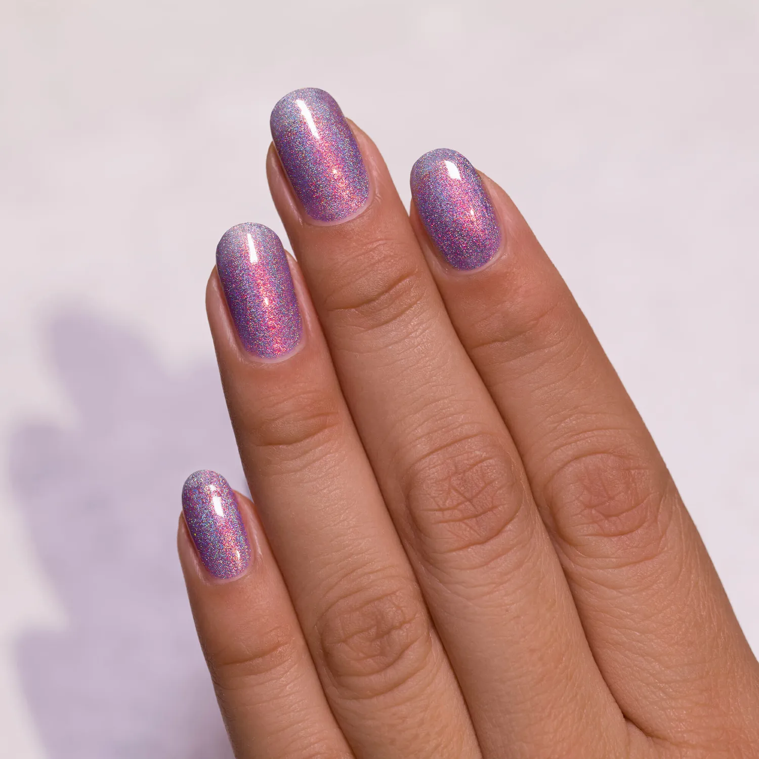 ILNP Heat Wave nagellack lila holografisk