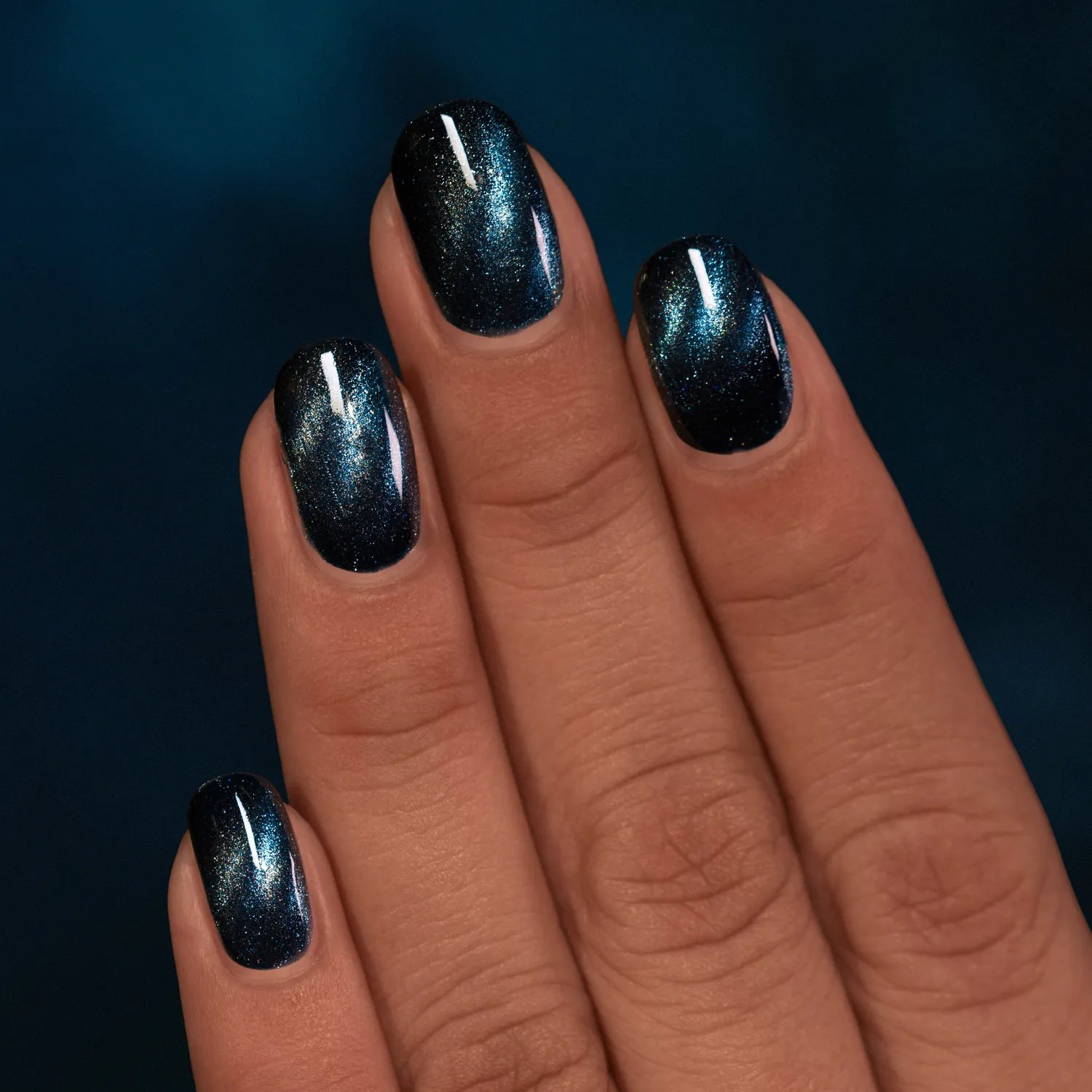 ILNP Ritual nagellack mörk teal magnetiskt