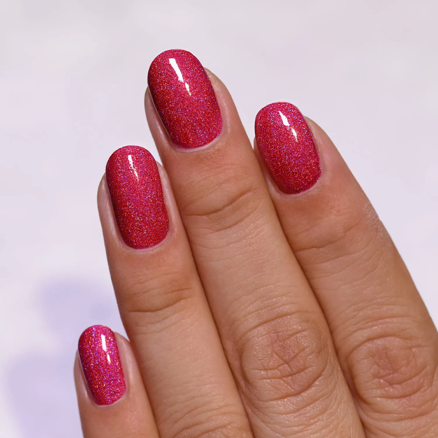ILNP Closure nagellack äppelröd ultra holo