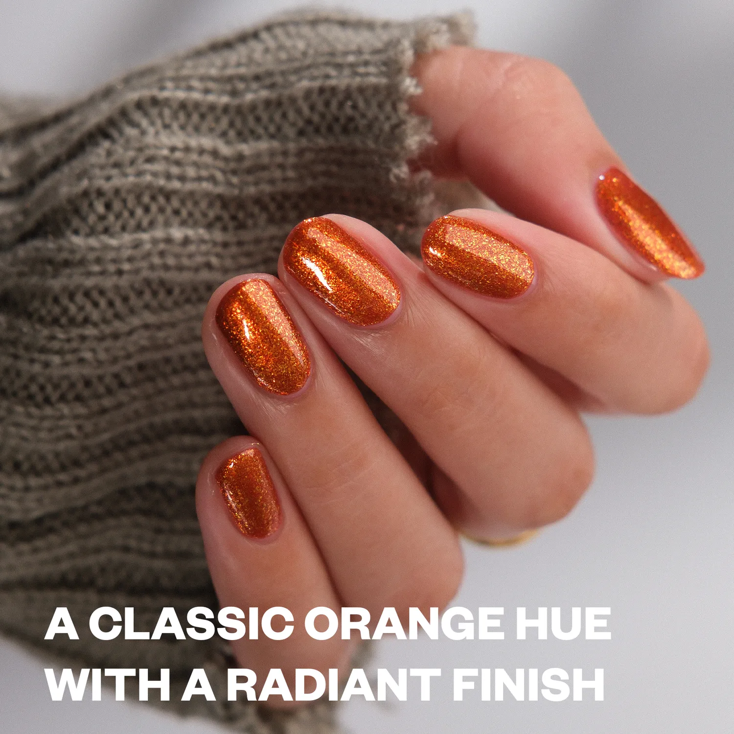 ILNP Harvest Pumpkin Patch nagellack shimmer orange