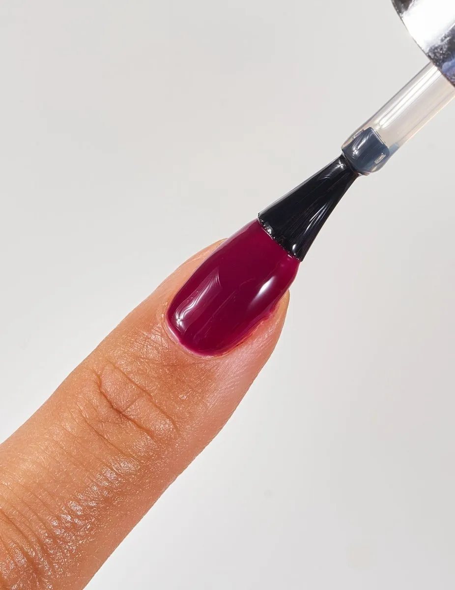 Le Mini Macaron Gel Shine top coat transparent glans