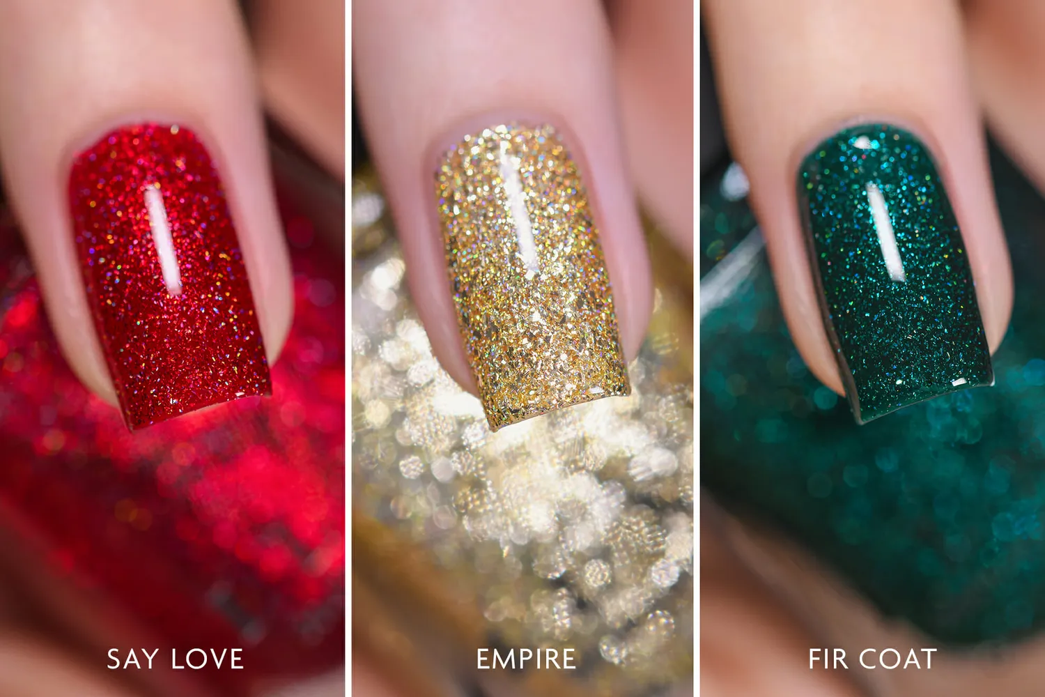 ILNP Holiday Bundle nagellacksset 3-pack fest