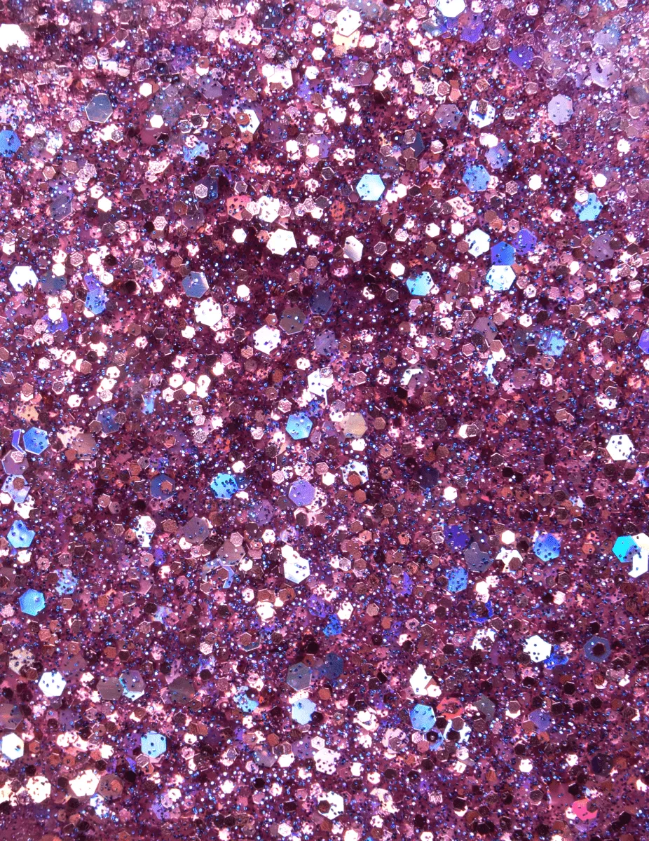 Le Mini Macaron Confetti Crush nagellack överläck glitter