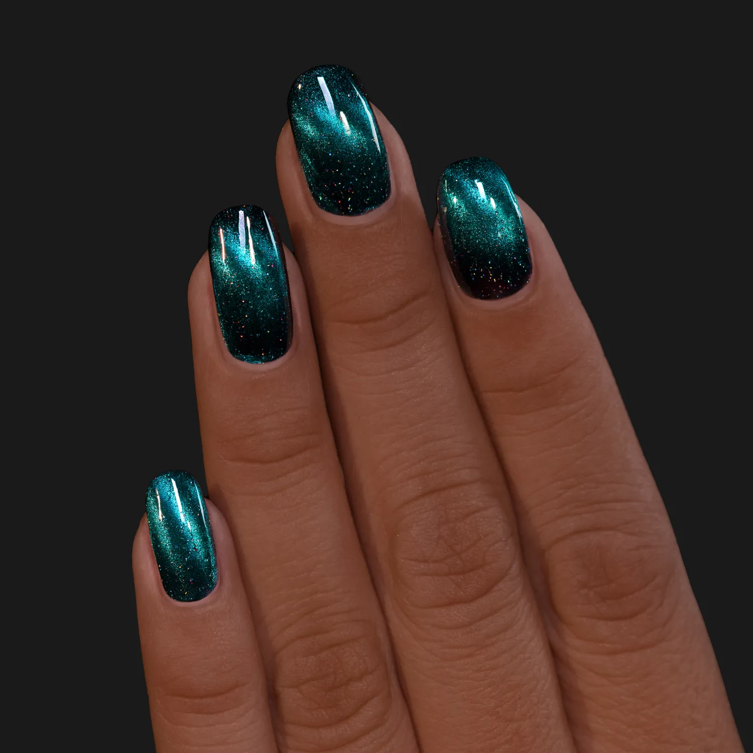 ILNP Nightlife VIP nagellack magnetisk petrol