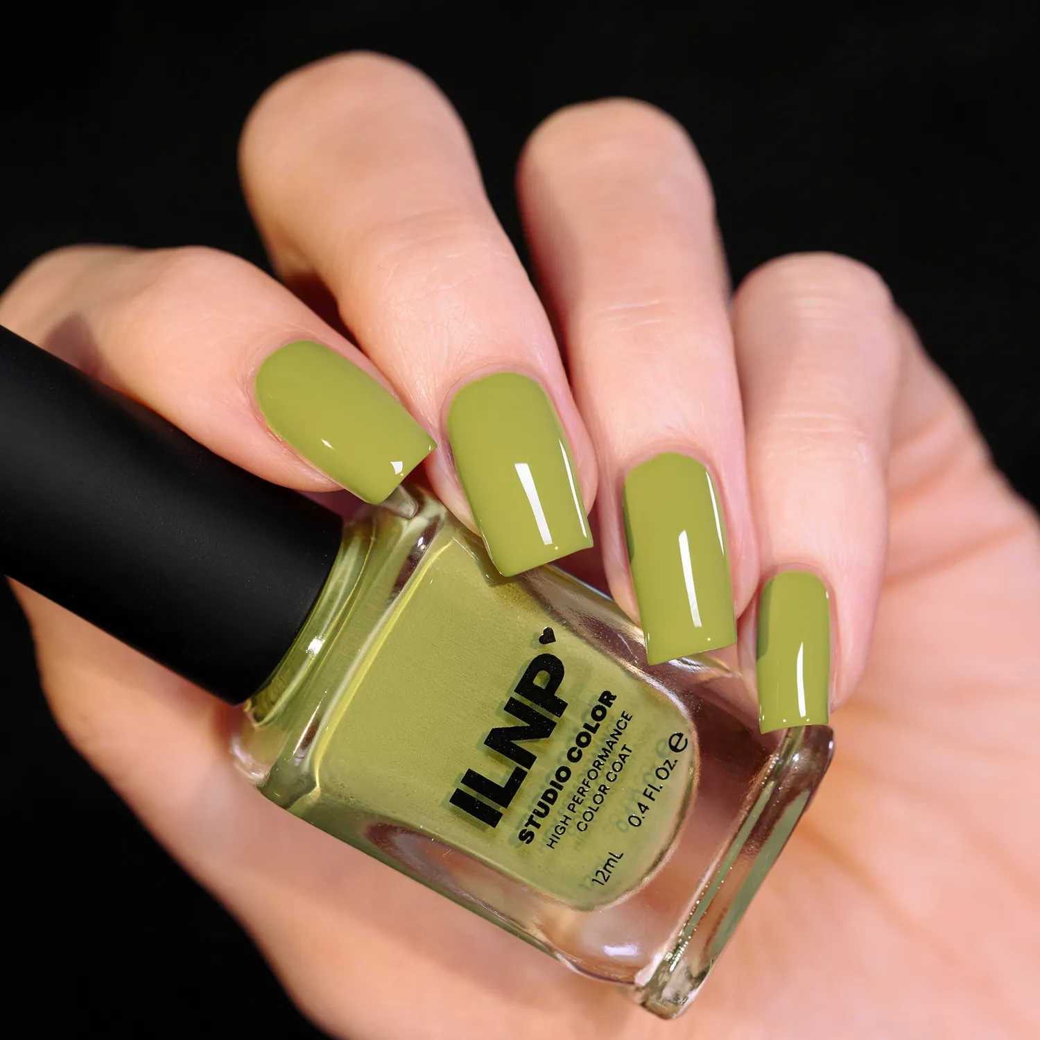ILNP Pistachio nagellack ljusgrön kräm