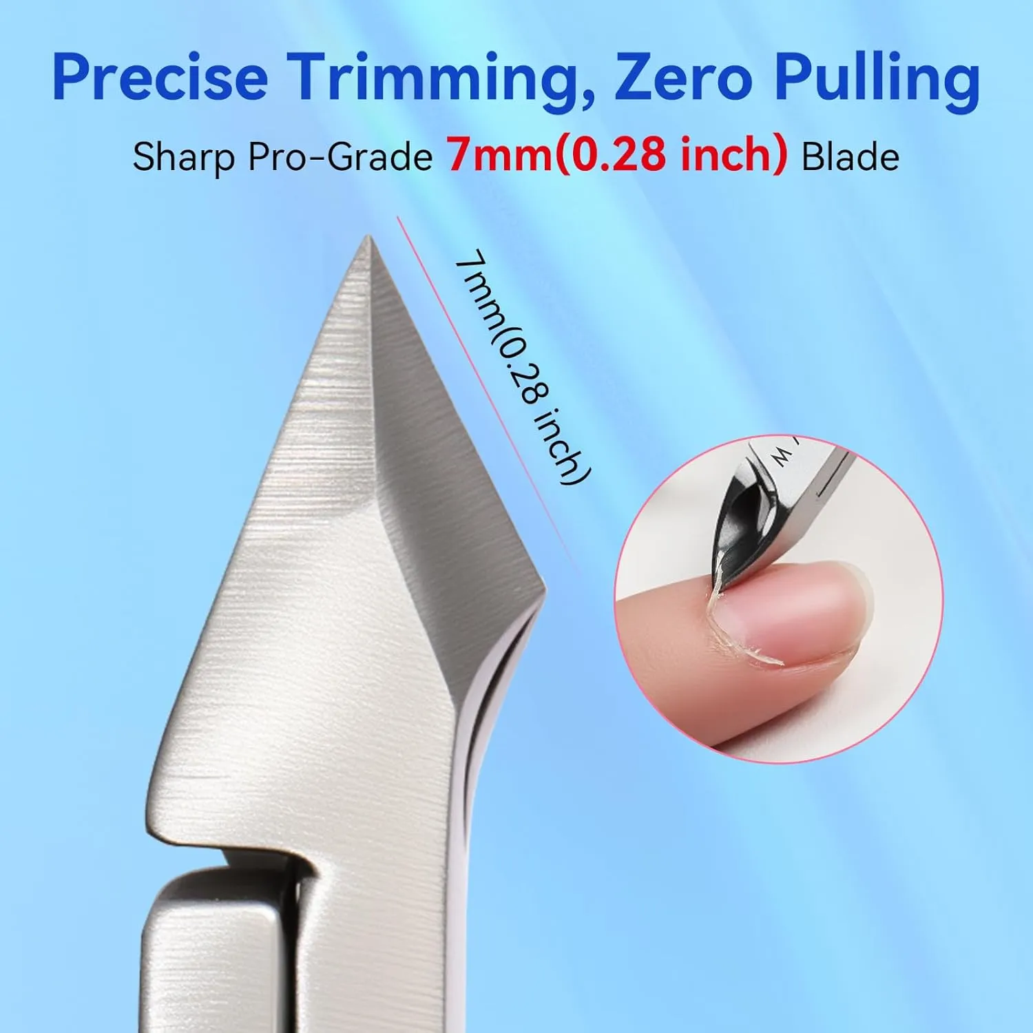 Makartt Blade Cuticle Nipper 7MM nagelbandstång 2-pack