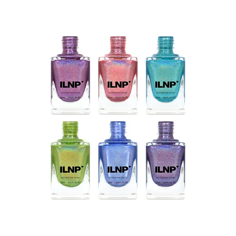 ILNP Summer Ultra Holos 2018 nagellack set 6-pack holo