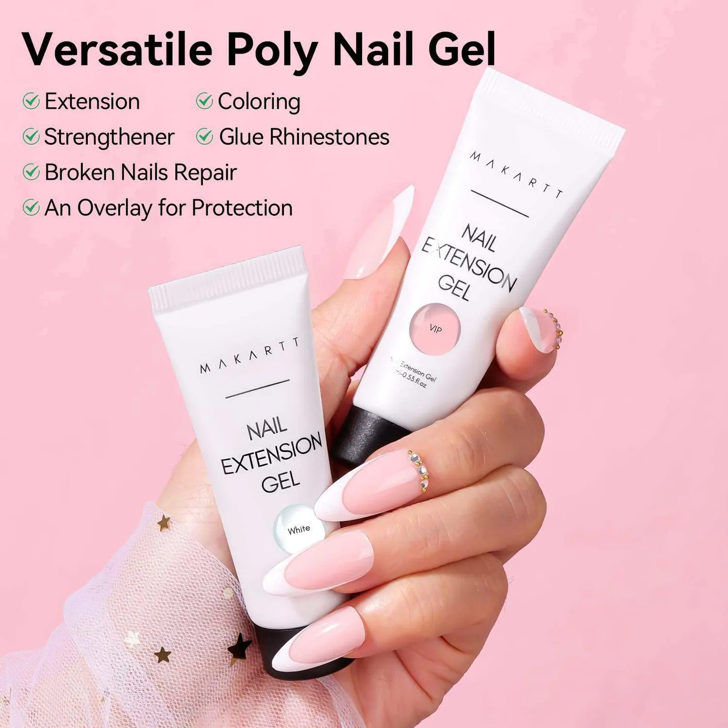 Makartt All-in-One Poly Gel Kit Neutral förlängning komplett