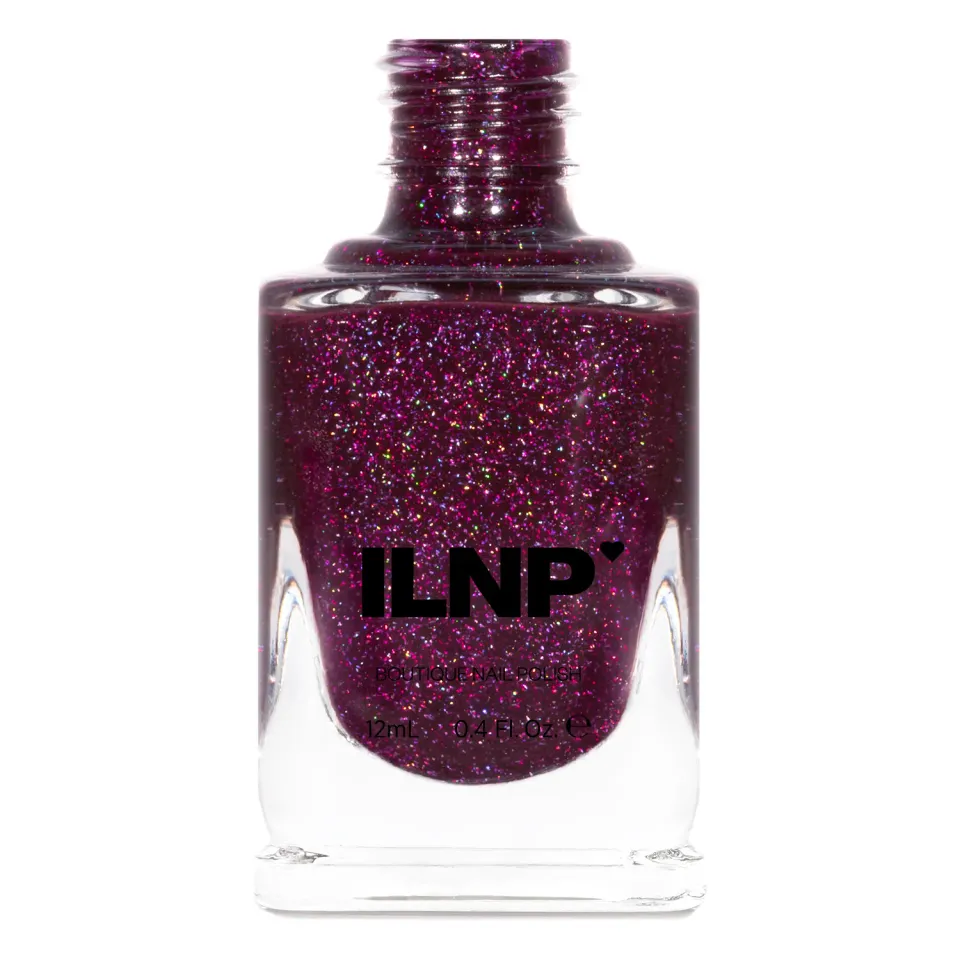 ILNP Honeymoon nagellack bär holografisk jelly