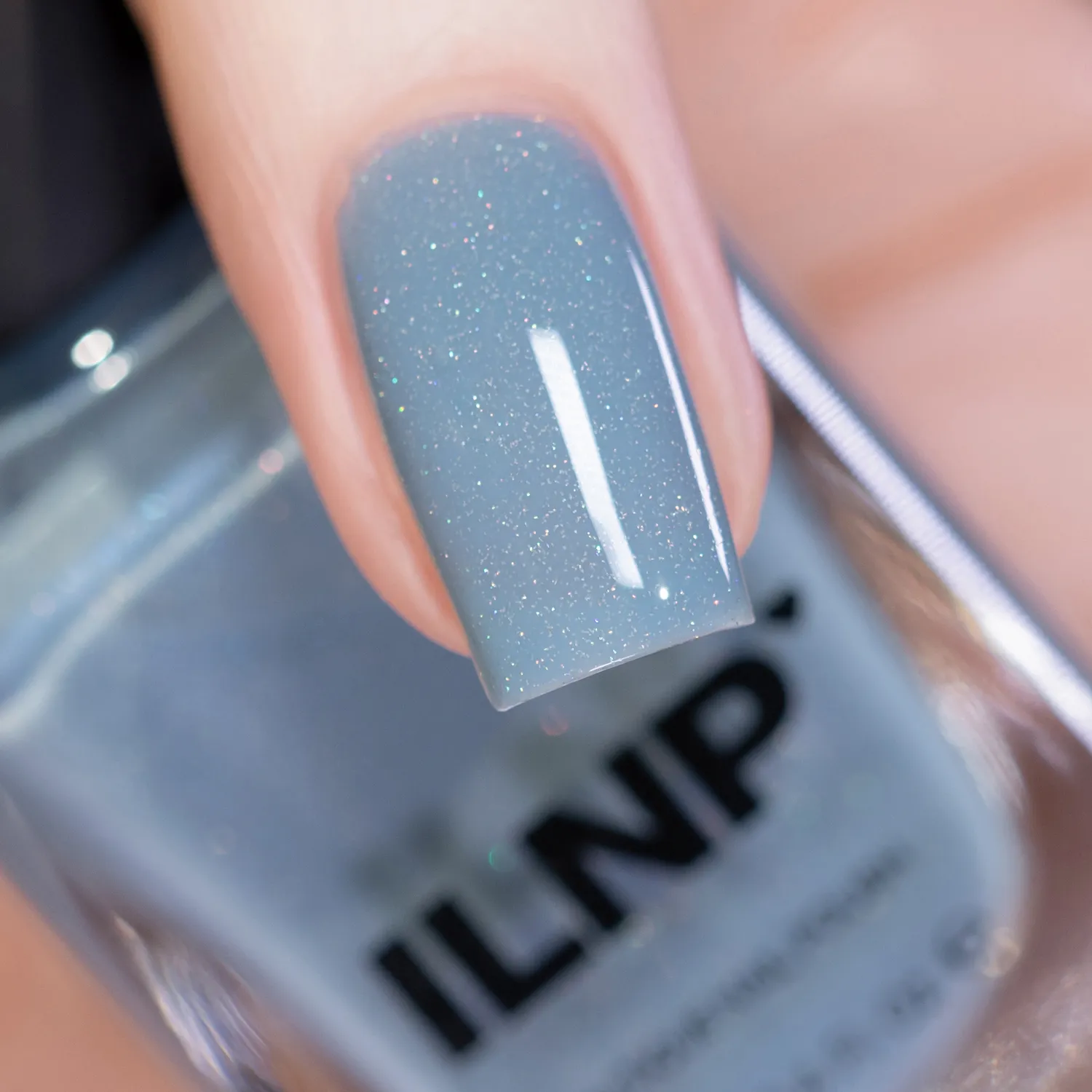 ILNP Rewind Low Rise nagellack denimblå crème