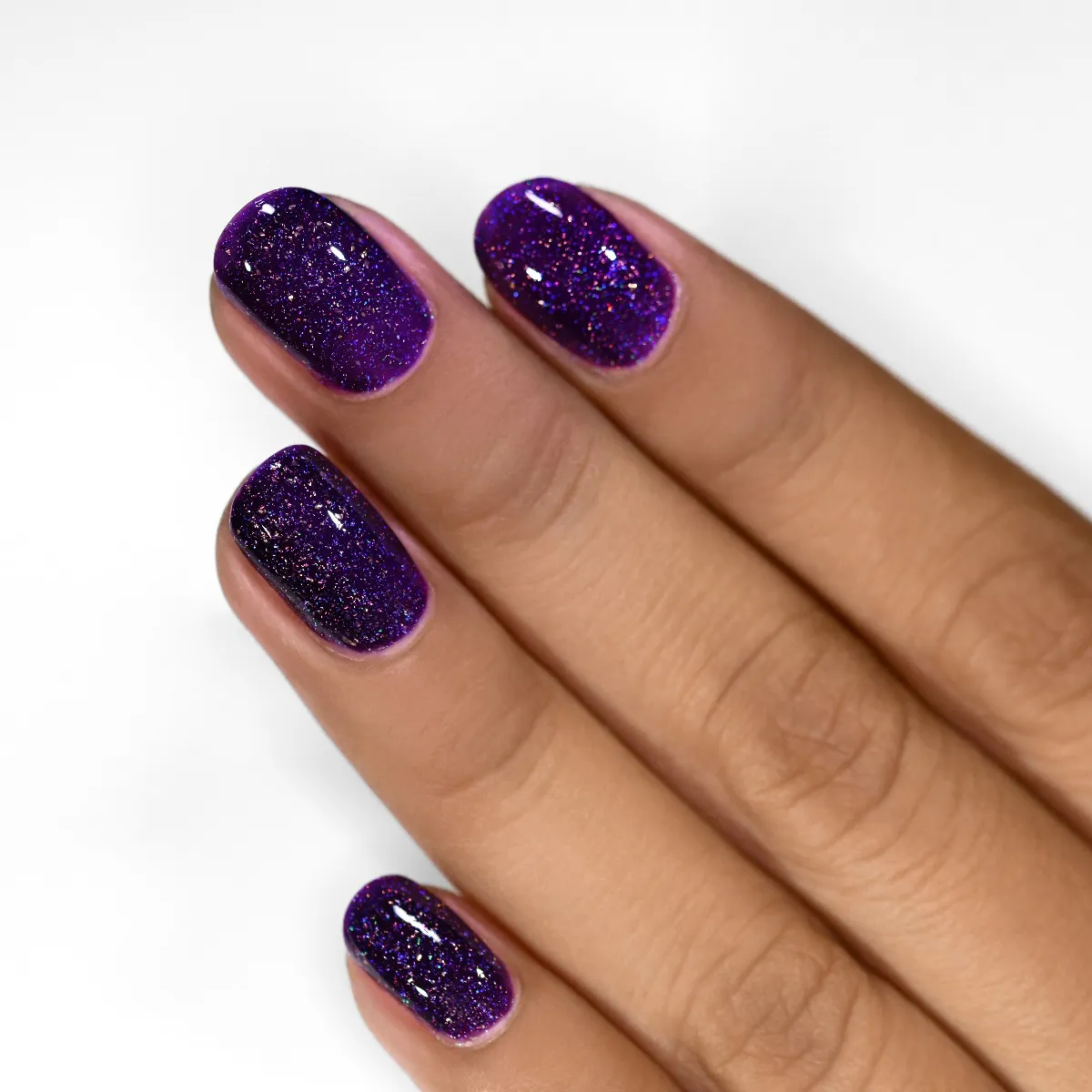 ILNP Vanity nagellack lila holografiskt