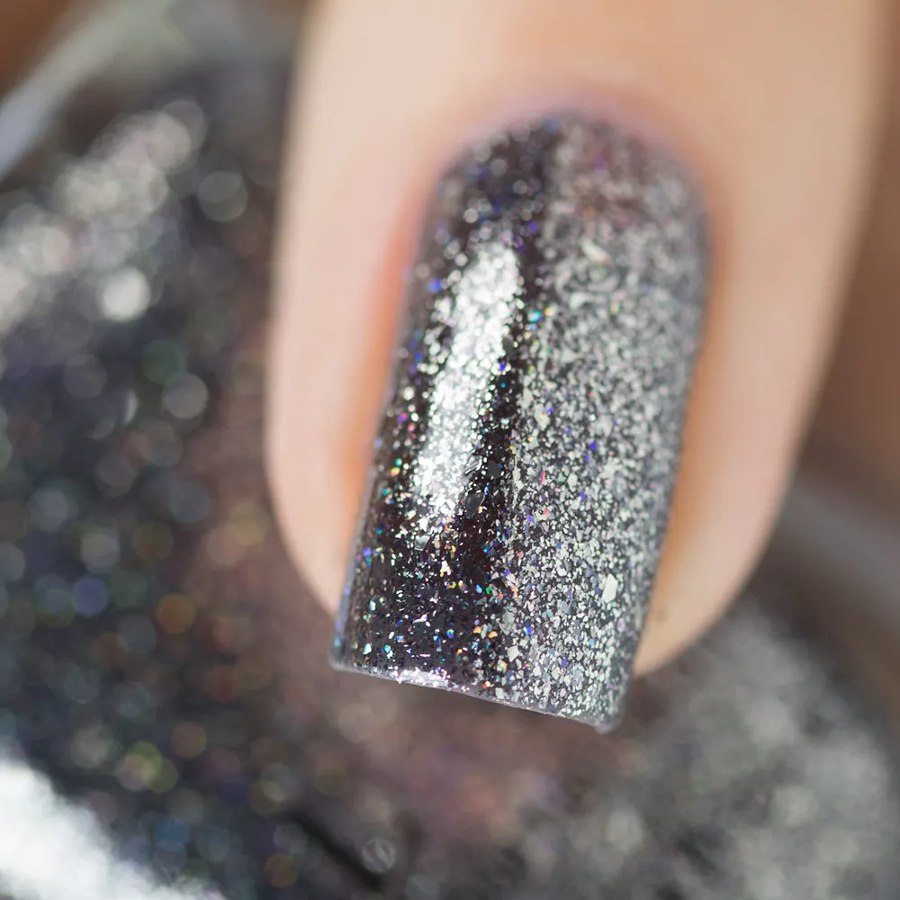 ILNP Private Reserve nagellack svart metallic