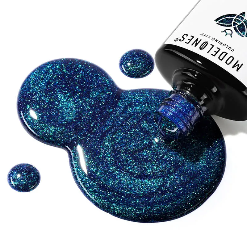 Modelones Inspire Gel gellack Ocean Jewel 15 ml glitter