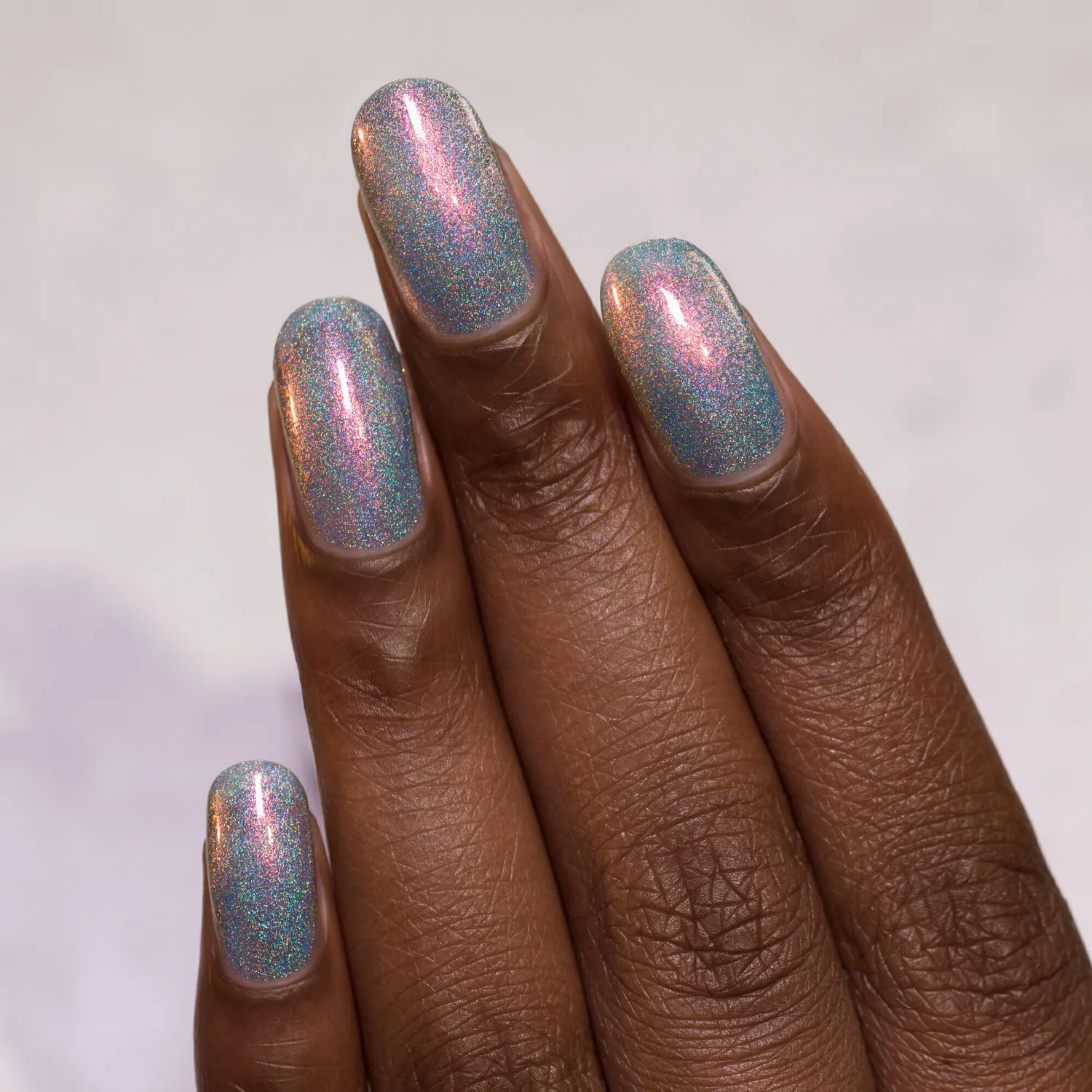 ILNP Summer Lovin nagellack pastellteal med rosa holo