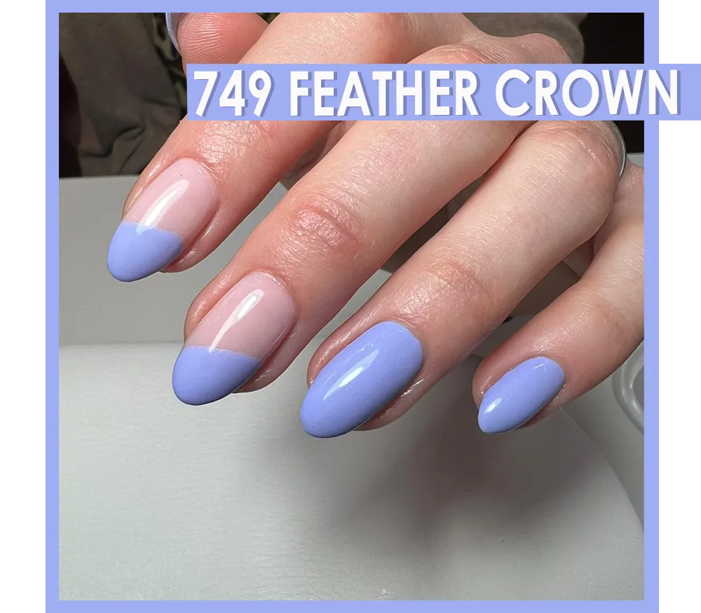 Iz Beauty Pro Colour Feather Crown IZ749 färggel 4g lila glitter
