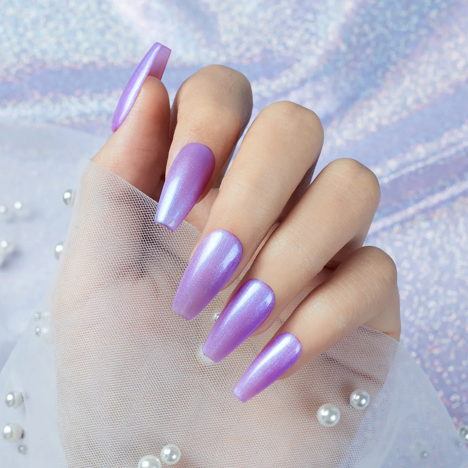 modelones Love Struck gellack kit 22-delar rosa glitter