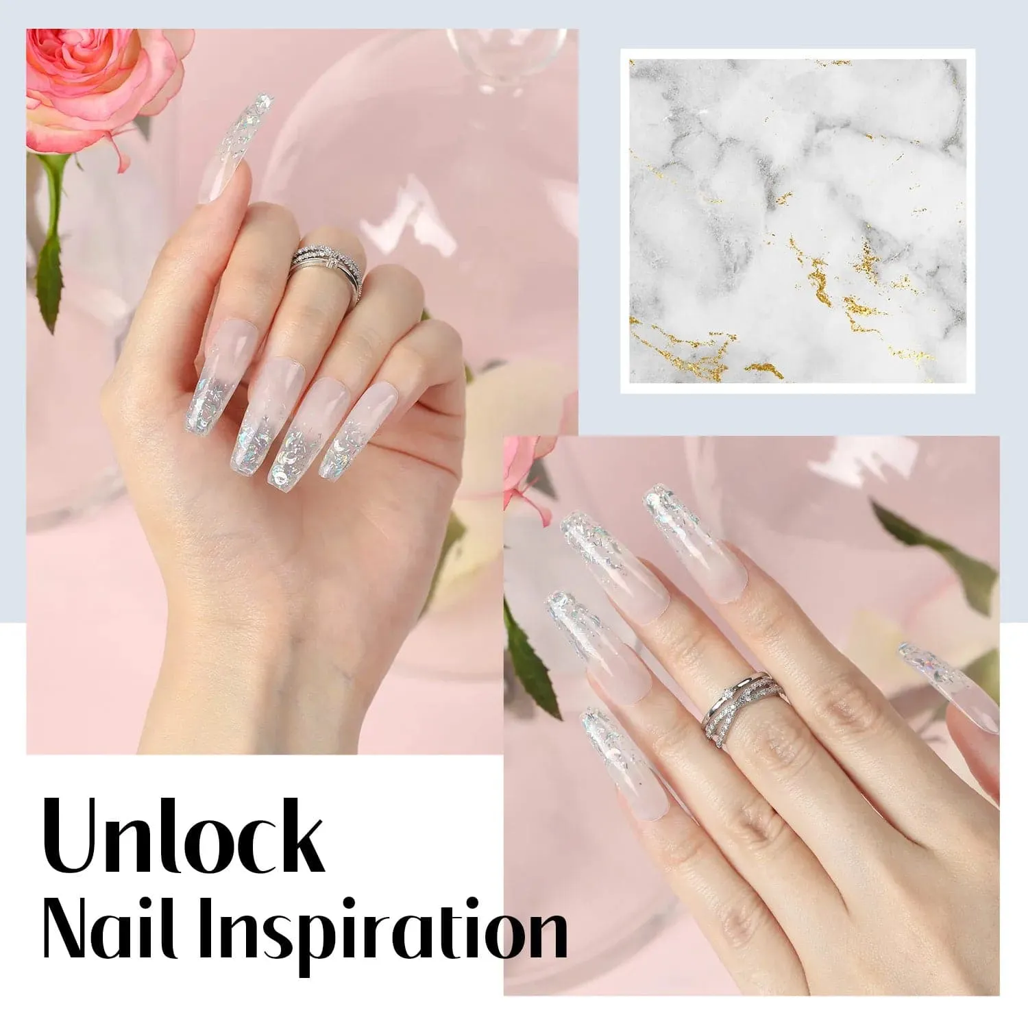 Modelones Inspire Gel gellack Sweet Dream silver glitter 15ml