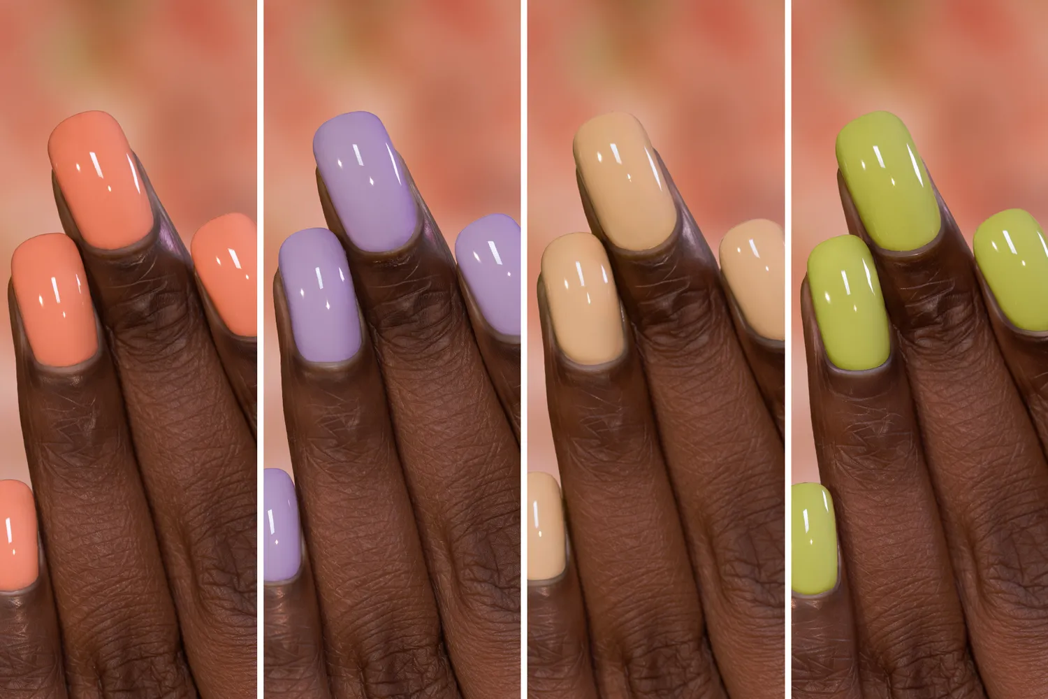 ILNP Brunch Collection nagellack 4-pack krämig