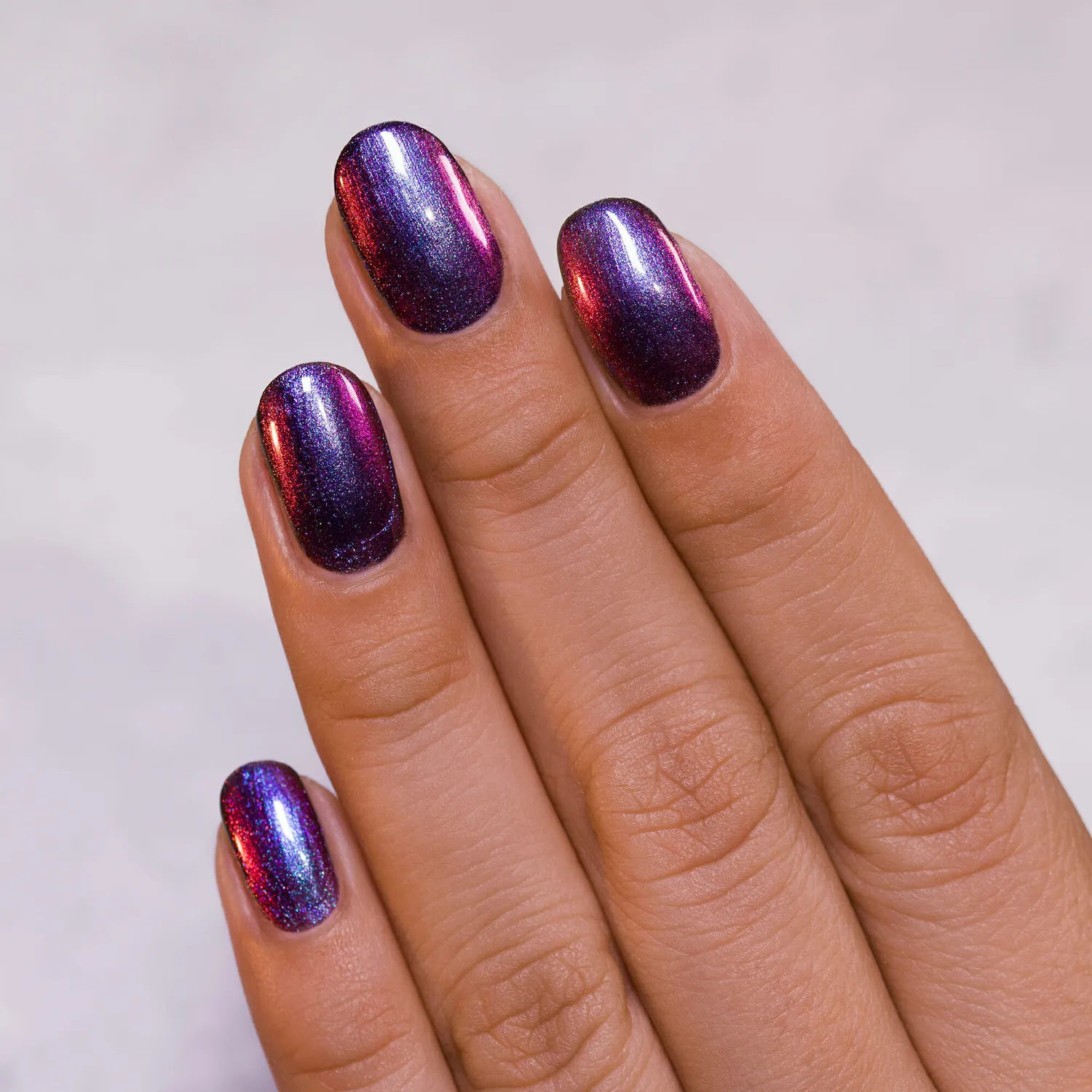 ILNP Ultra Chrome Peace nagellack blå kameleont