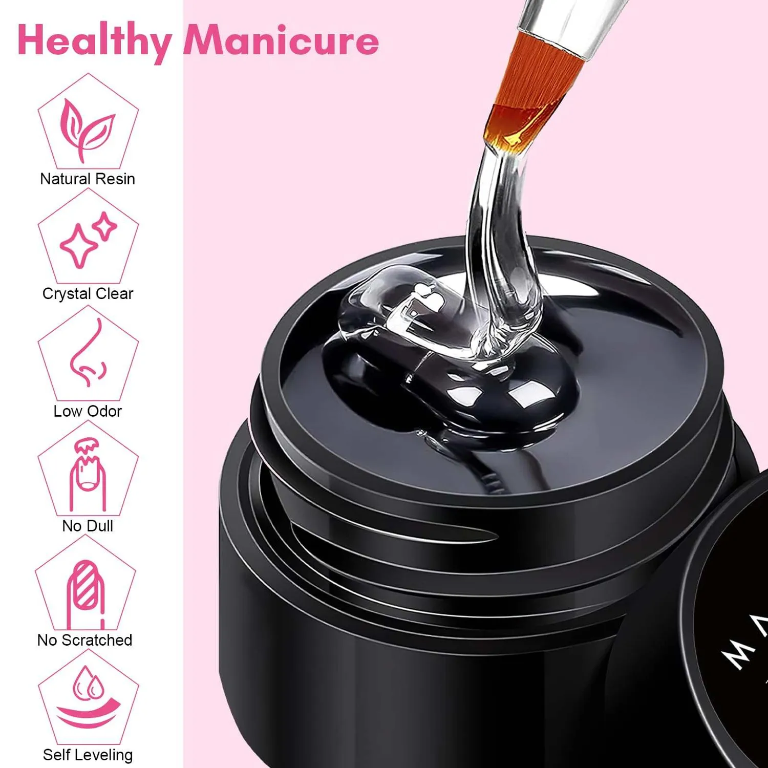 Makartt 3-in-1 Hard Gel Top Coat gel topplack