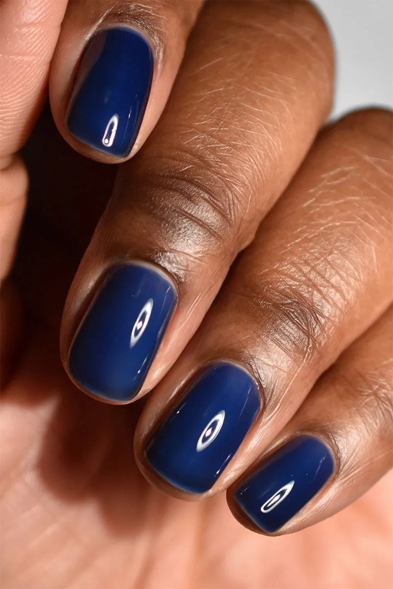 Cirque Colors Midnight Jelly nagellack mörkblå transparent