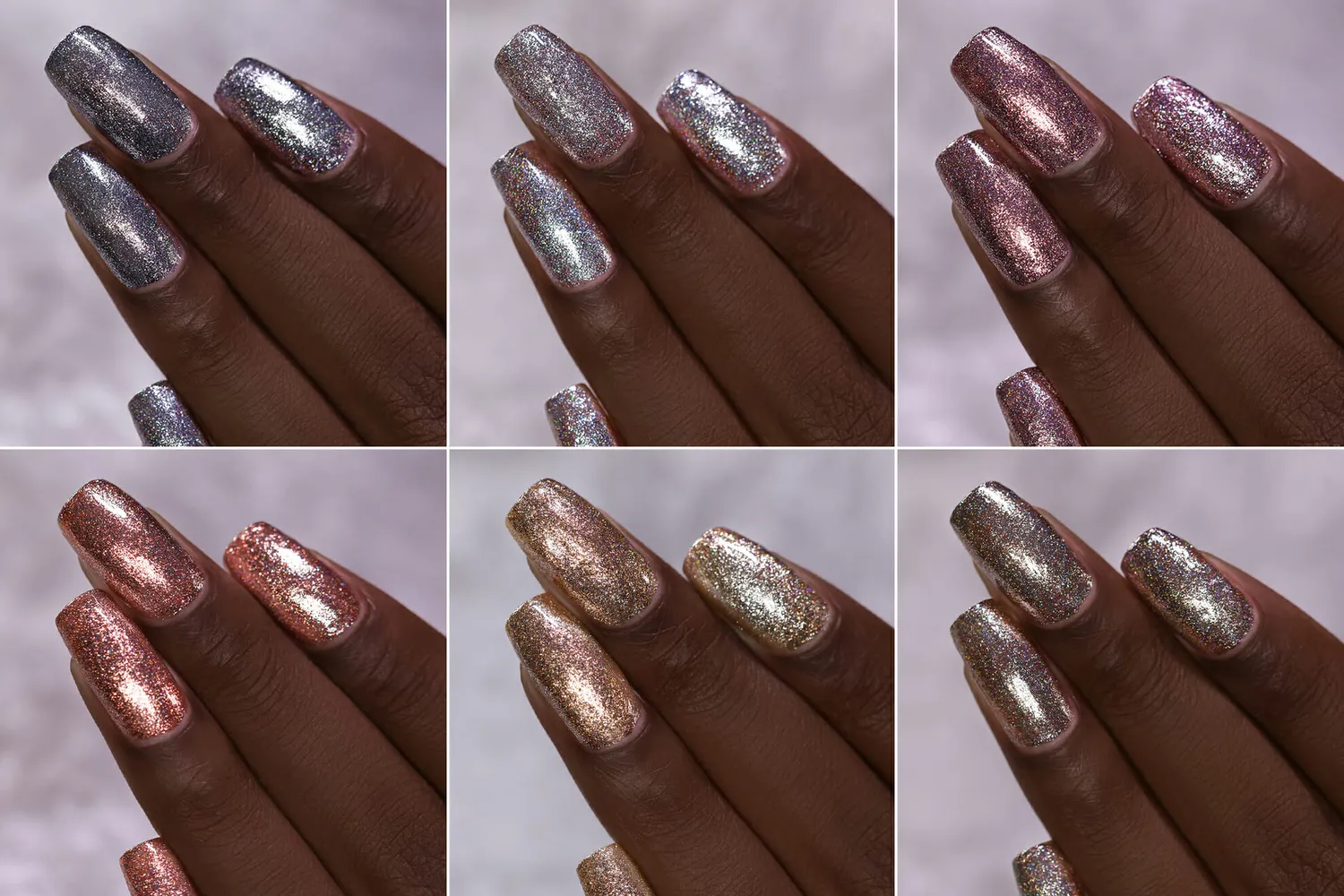 ILNP Reflections nagellacksset 6-pack metallic