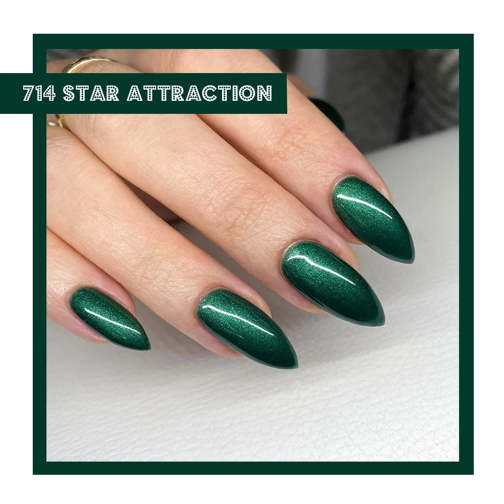 Iz Beauty Pro Colour Star Attraction IZ714 gel 4g grön