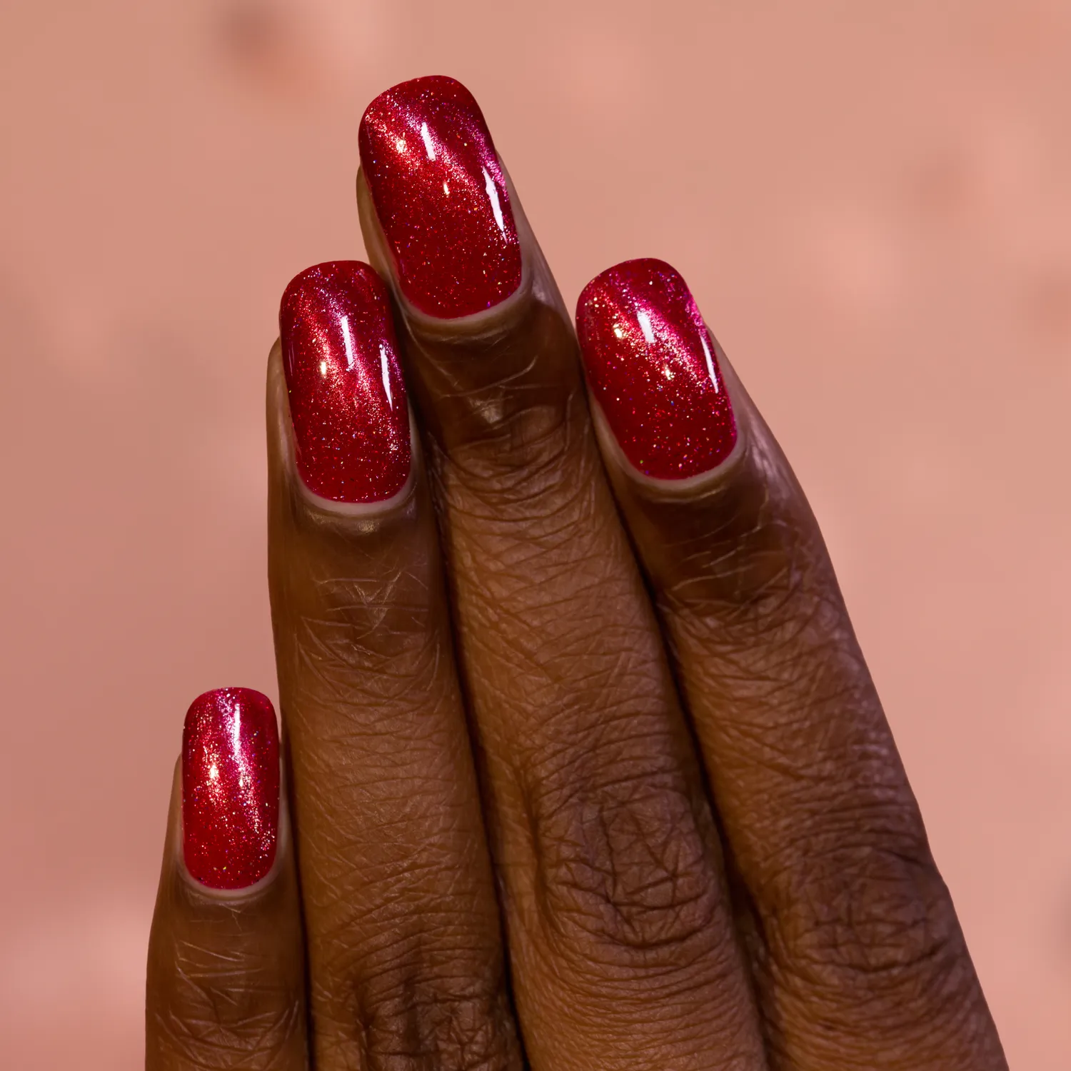 ILNP Shirley magnetlack röd holo POP