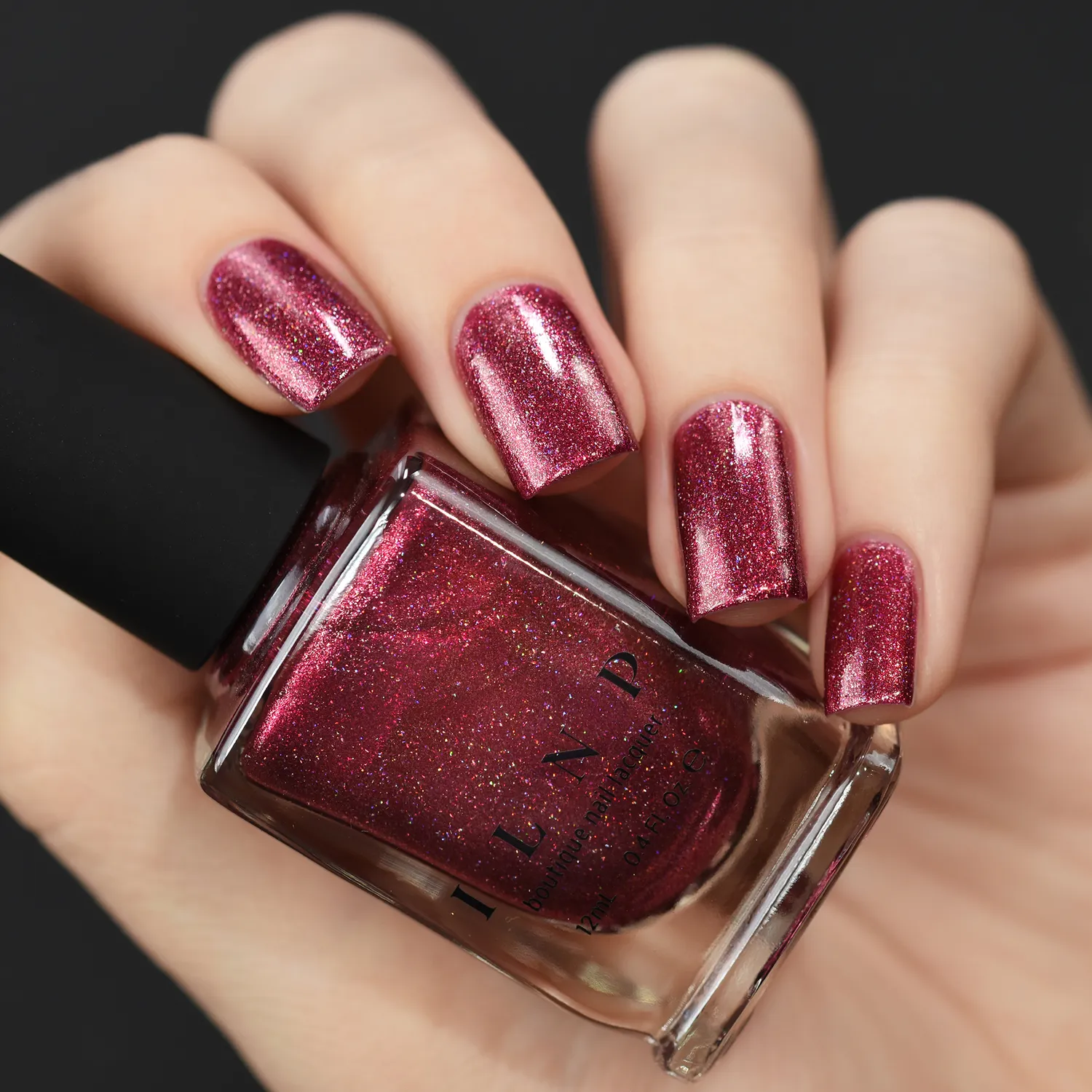ILNP Ultra Metallics Velvet Rope nagellack bär metallic