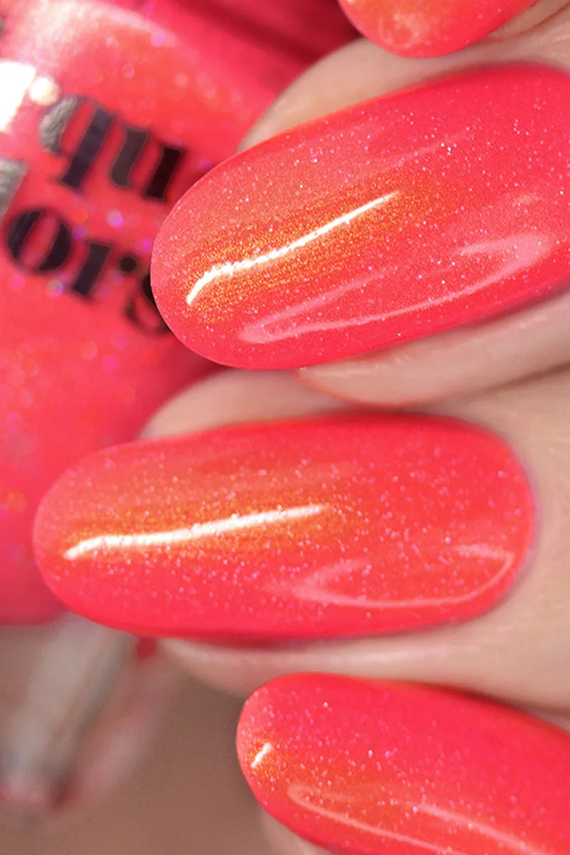 Cirque Colors Day Tripper nagellack neon korall