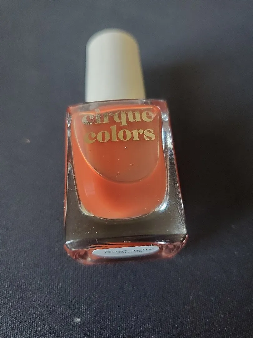Cirque Colors Rust Jelly nagellack rödbrun jelly