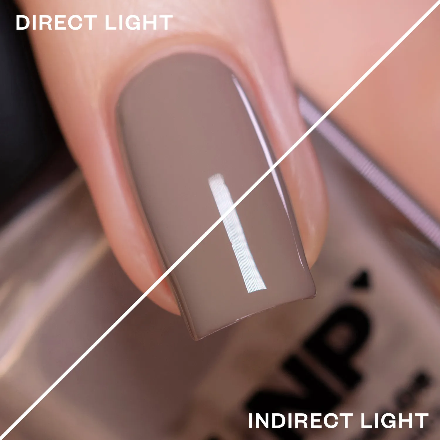 ILNP Mushroom nagellack taupe kräm