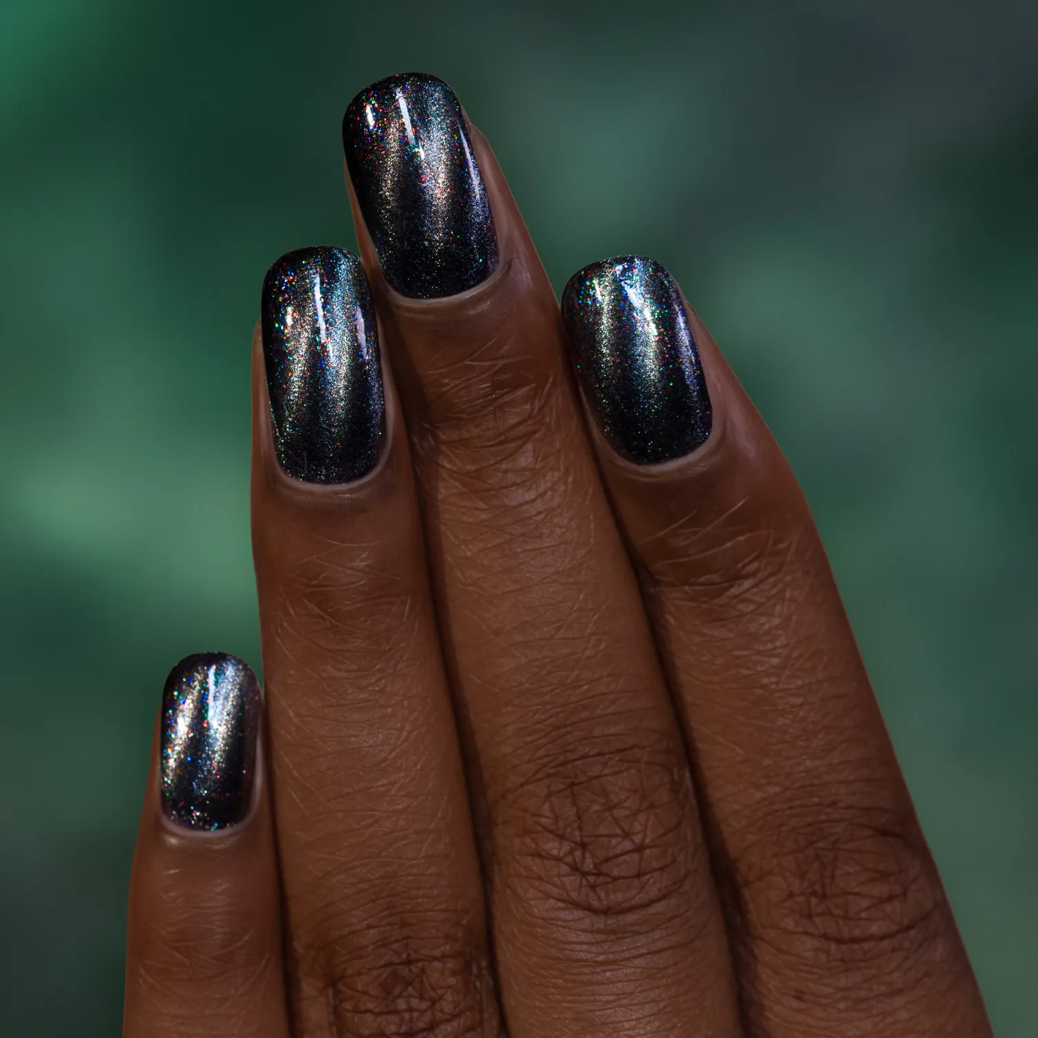 ILNP Overload nagellack magnetisk svart skimmer