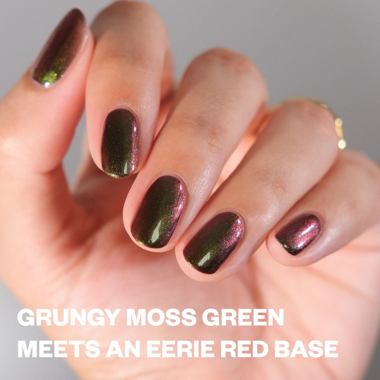 ILNP Zombie nagellack röd multikrom Night Shift