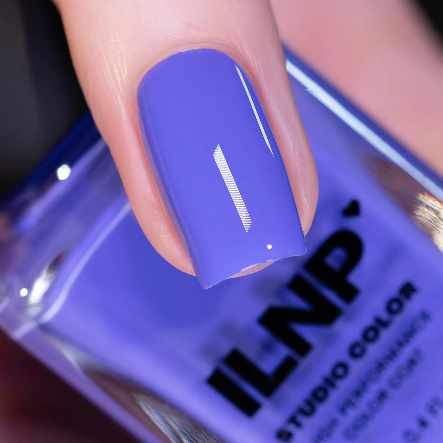 ILNP Arcade Hi-Score nagellack blåviolett kräm